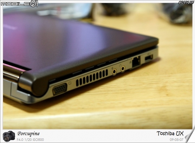 【開箱】Toshiba Dynabook UX (NB200)