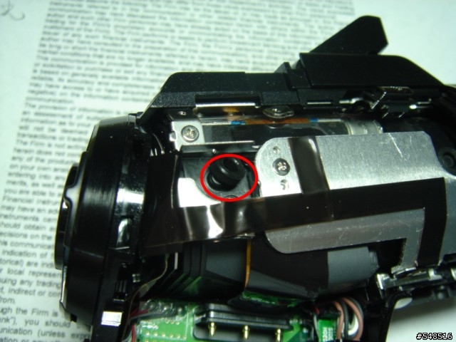 Sanyo Xacti HD1010 CCD 清潔拆機文