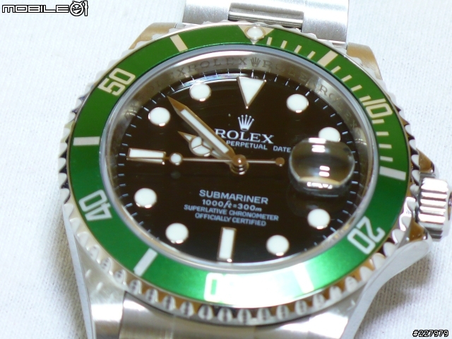 [開箱]低調的華麗 心痛的感覺 30歲的紀念 ROLEX 16610LV V字頭 綠水鬼