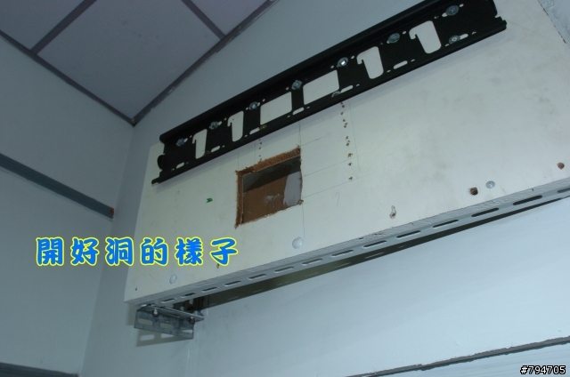 請教大家電視用璧掛的要是插線是往後的要怎麼處理?