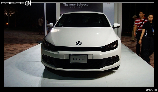 在世運主場館展示的 Volkswagen Scirocco 只有拍幾張 大家看看就好哩