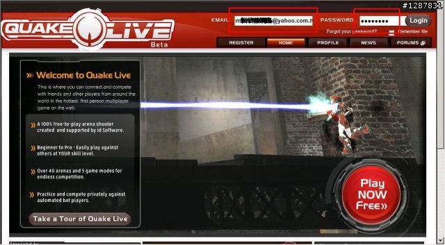 Quake Live 開箱文~ 影片update..Blue Live Fragging