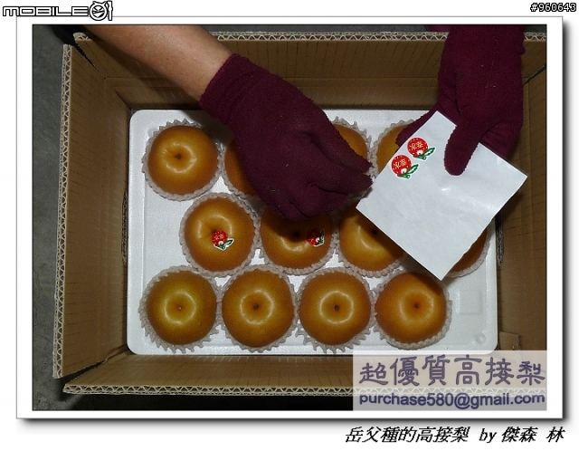 開包文_用心呵護的高接梨