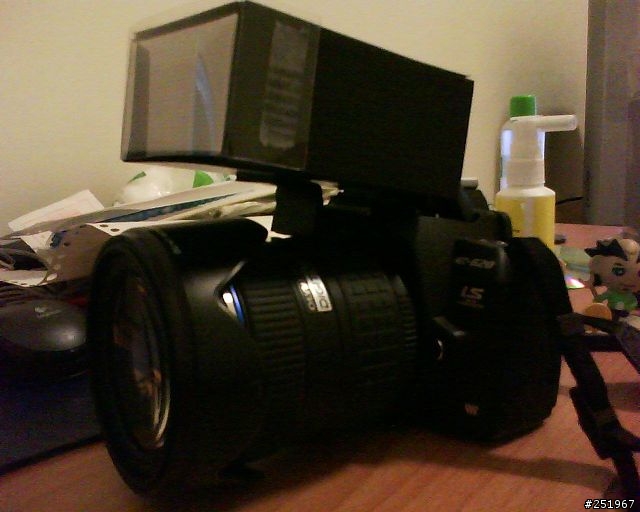 自製E-620內閃柔光罩