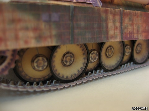 3D紙模-1:50 Panther G/豹式坦克
