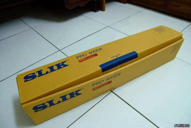 [腳架開箱]SLIK PRO 400DX