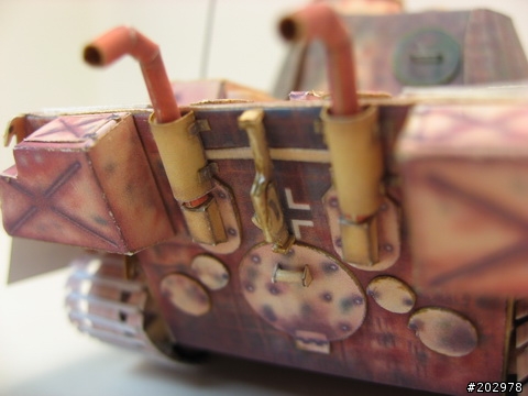 3D紙模-1:50 Panther G/豹式坦克