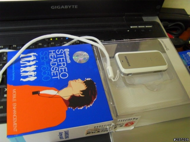 Samsung SBH-650  開箱囉!