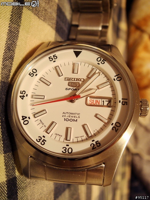 SEIKO 精工5號平價機械錶 SNZG03J1