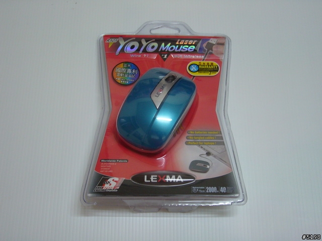 [分享]LEXMA R505 YOYO 內捲線雷射滑鼠