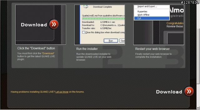 Quake Live 開箱文~ 影片update..Blue Live Fragging