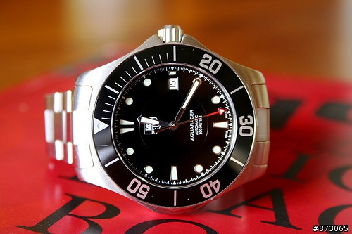 拜求各位前輩對於此錶的意見  (TAG HEUER AQUARACER)