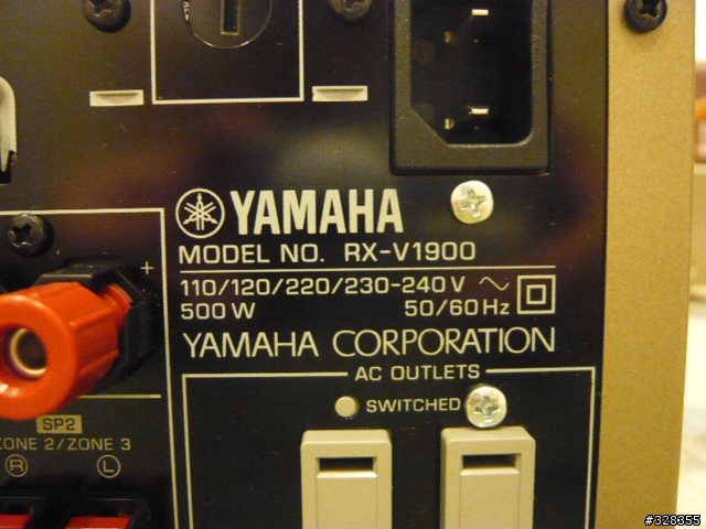 非專業人士 之 YAMAHA RX-V1900 AV 擴大機開箱文！！