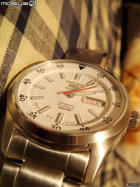 SEIKO 精工5號平價機械錶 SNZG03J1