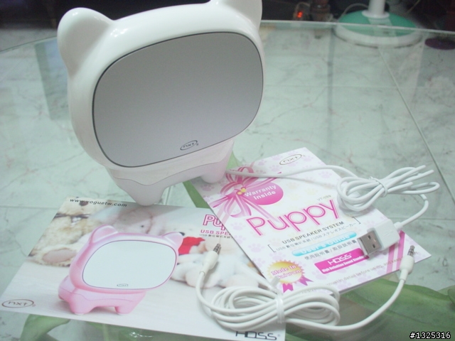Puppy-小狗造型外接喇叭開箱