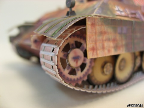 3D紙模-1:50 Panther G/豹式坦克