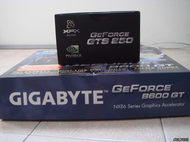 【純屬開箱】XFX GeForce GTS 250