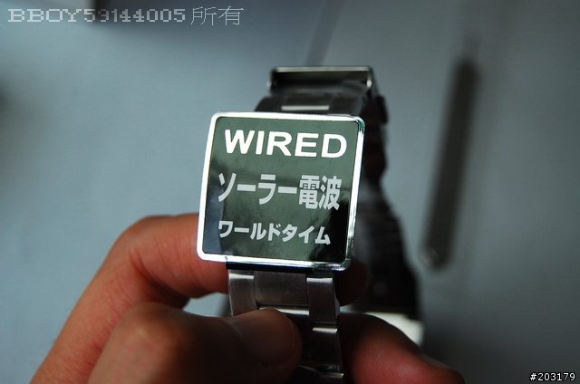 『開箱』5/24新增多圖 另類的電波錶選擇 Seiko Wired H 太陽能 電波錶