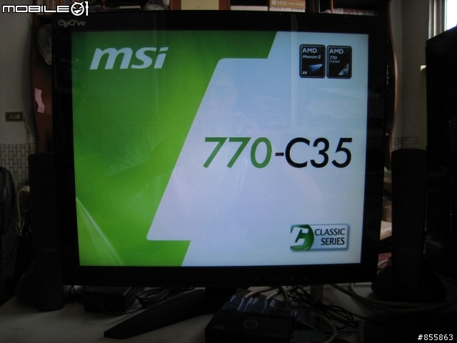 易超頻的msi 770-C35 , 平價進入DDRIII的世界 !!