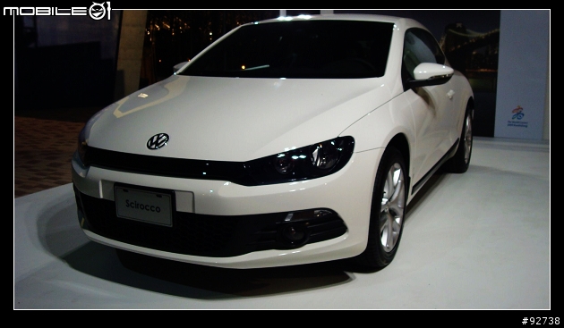 在世運主場館展示的 Volkswagen Scirocco 只有拍幾張 大家看看就好哩