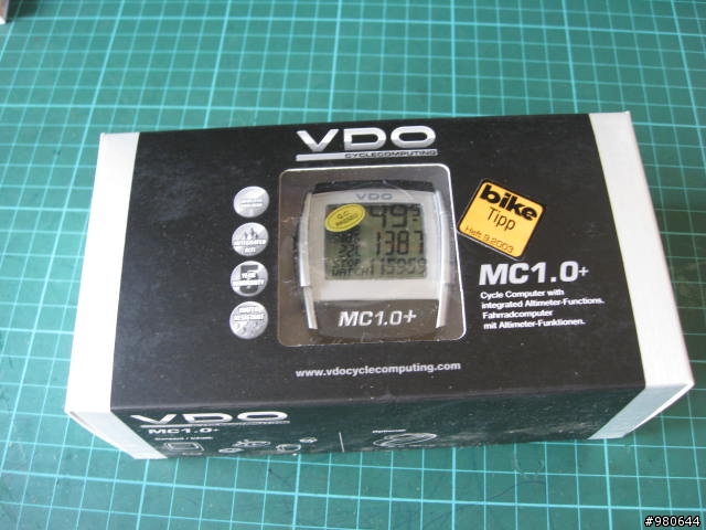 登山好用的便宜馬錶 VDO MC1.0 不專業開箱