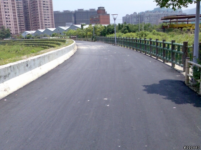 基隆河左岸社后橋以北越野路修好了