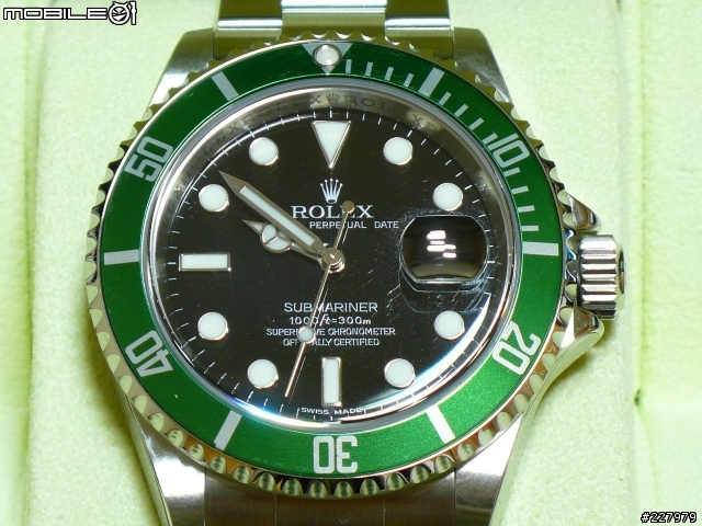 [開箱]低調的華麗 心痛的感覺 30歲的紀念 ROLEX 16610LV V字頭 綠水鬼