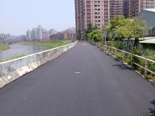 基隆河左岸社后橋以北越野路修好了
