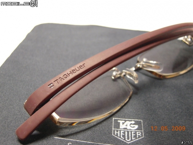 [開箱分享]TAG Heuer眼鏡7101棗色(plum)+HOYA茶色變色鏡片