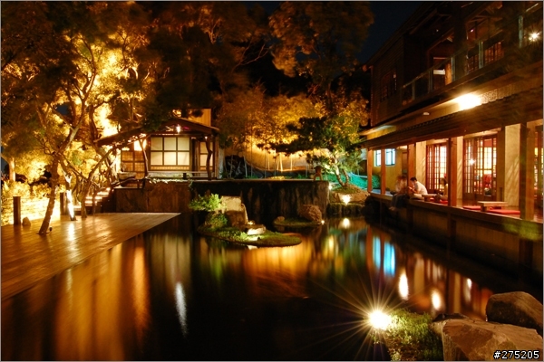 < 夜景 > Nikon D40 Kit 長曝試拍 : 又見一炊煙