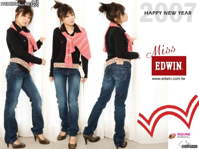我的貼身情人～～EDWIN牛仔褲