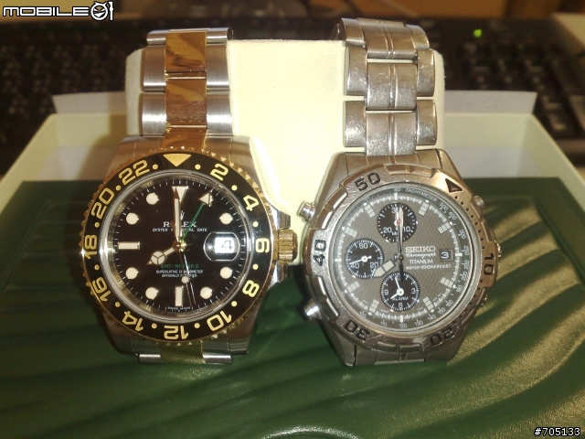 耶穌說不能與惡魔打交道,會敗家的....ROLEX GMT MASTER2 開箱