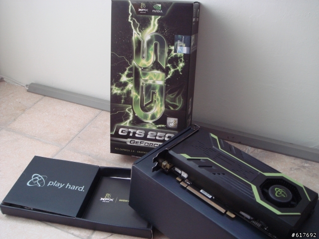 【純屬開箱】XFX GeForce GTS 250