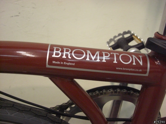 世界唯一2009 Brompton B-day S2L特仕紀念版開箱文