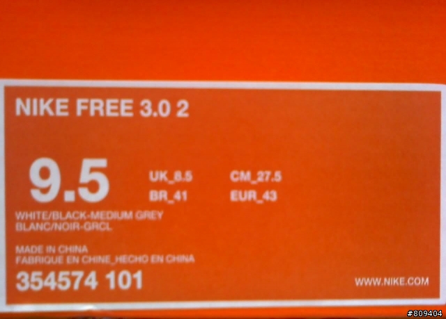 [開箱]NIKE FREE 3.0 2 慢跑鞋