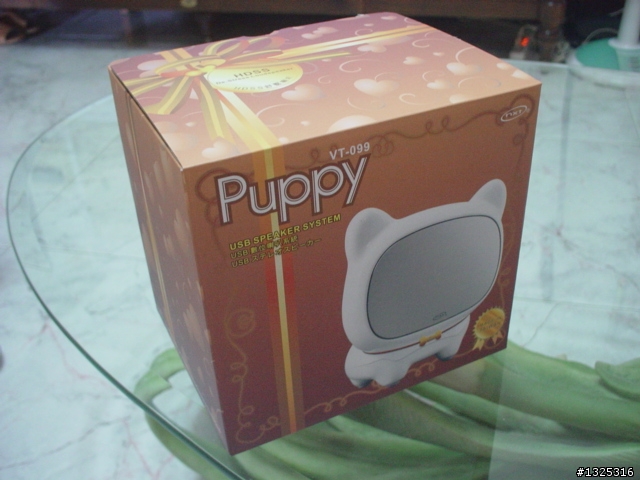 Puppy-小狗造型外接喇叭開箱