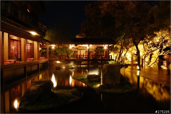 < 夜景 > Nikon D40 Kit 長曝試拍 : 又見一炊煙