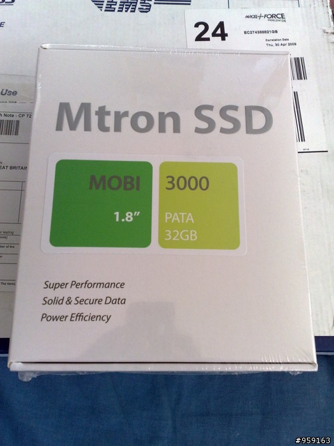 Dell mini 12 簡單使用心得分享 + 改Mtron SLC SSD (更新)