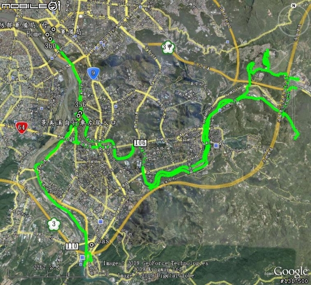 公館-景美-動物園-木柵-山區-碧潭-公館 60k母親節之旅