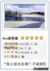 到達PB級的 GOGOBOX 盒子..