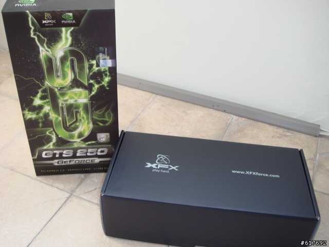 【純屬開箱】XFX GeForce GTS 250