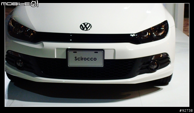 在世運主場館展示的 Volkswagen Scirocco 只有拍幾張 大家看看就好哩