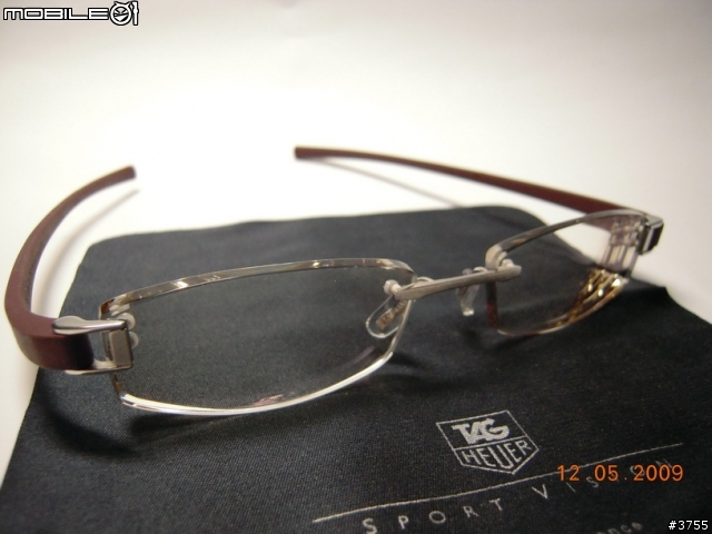 [開箱分享]TAG Heuer眼鏡7101棗色(plum)+HOYA茶色變色鏡片