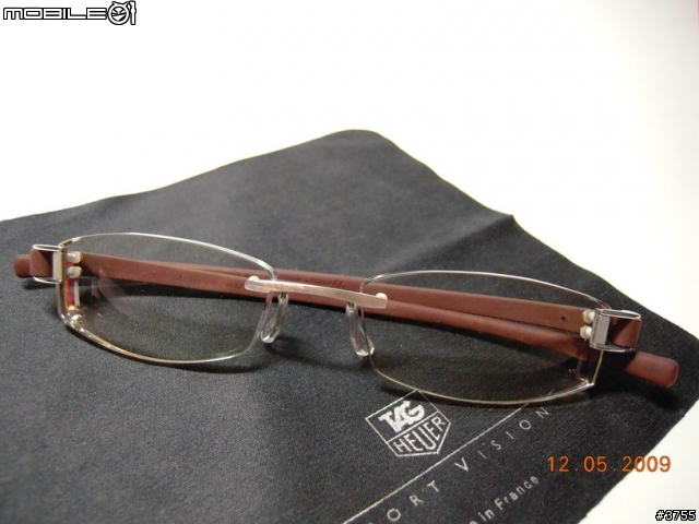 [開箱分享]TAG Heuer眼鏡7101棗色(plum)+HOYA茶色變色鏡片