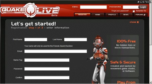 Quake Live 開箱文~ 影片update..Blue Live Fragging
