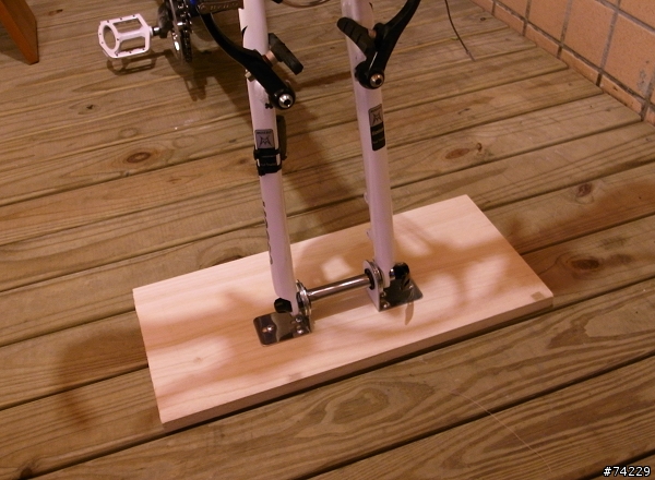 自製車內攜車架完工了(X-TRAIL)