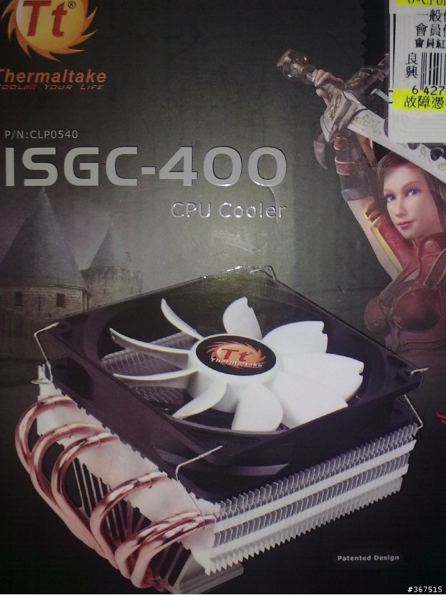 換了Tt ISGC-400散熱器...不錯用