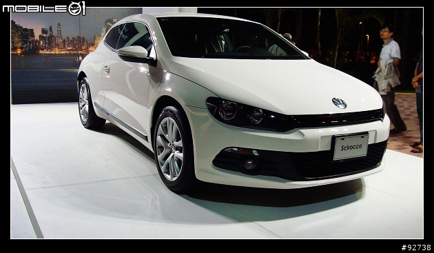 在世運主場館展示的 Volkswagen Scirocco 只有拍幾張 大家看看就好哩