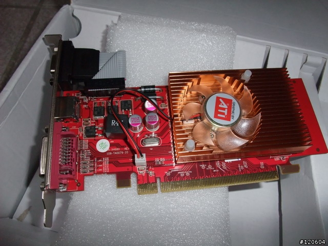 不專業開箱--小機殼的顯卡--啟亨 HD4650 HM1GB DDR3 HDMI/DVI Low Profile