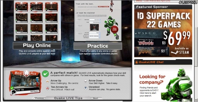Quake Live 開箱文~ 影片update..Blue Live Fragging